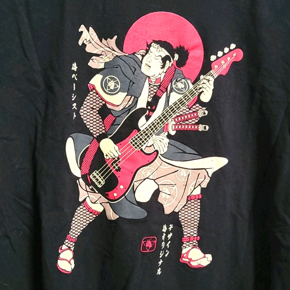 Men's t-shirt, black, size M